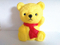 Wholesale Bow Tie Bear PU Soft Slow Rising Squishy Toy