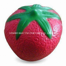 PU Stress Squishy Strawberry Soft Scented Slow Rising Toy