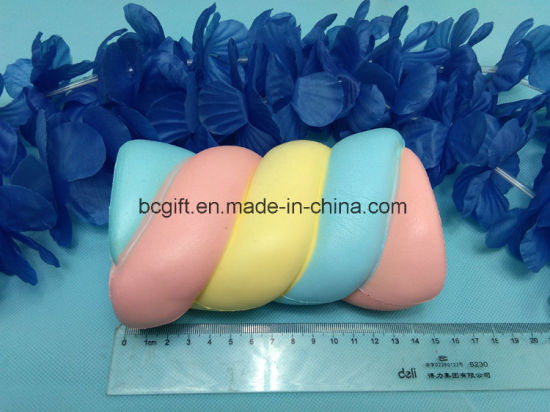 Wholesale PU Squishy Toy Cotton Candy Shape Slow Rising Squishies