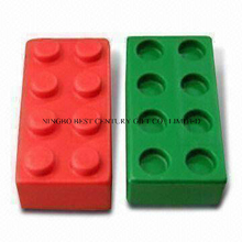 PU Foam Stress Reliever Toy Toy Bricks Shape