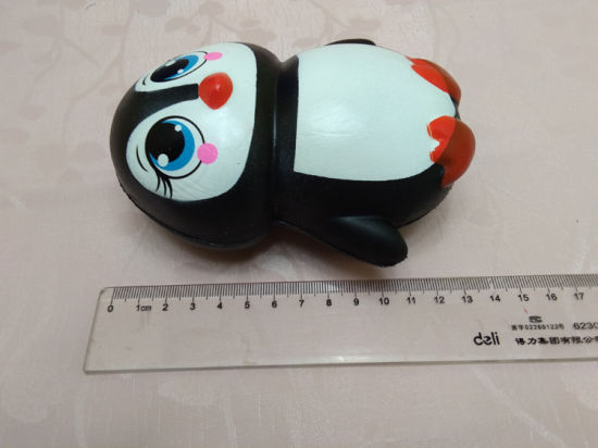 PU Squishies Foam Lady Penguin Squishy Slow Rise Toy