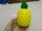 Scented Pineapple Fruits PU Soft Squishies Slow Rising Squishy Toy