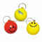 PU Smiley Stress Ball Keychains Promotional Gift Toy