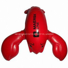 PU Gift Toy Lobster Design Promotional Stress Balls