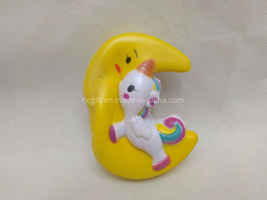 Squishies Moon Pegasus Flying Horse PU Slow Release Squishy Toys