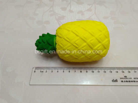 Scented Pineapple Fruits PU Soft Squishies Slow Rising Squishy Toy