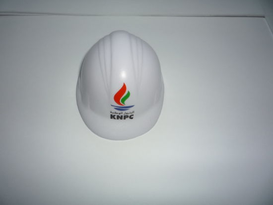 Wholesale PU Safety Hat Helmet Stress Reliever Toy with Custom Logo