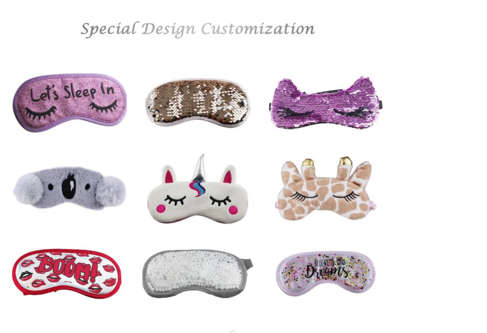 spceial design customization of sleep eye patches